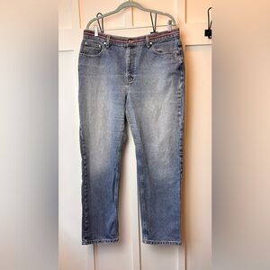 Vintage Tommy Hilfiger Jeans Womens Size 16 Blue Perfect T Jean Straight Y2K